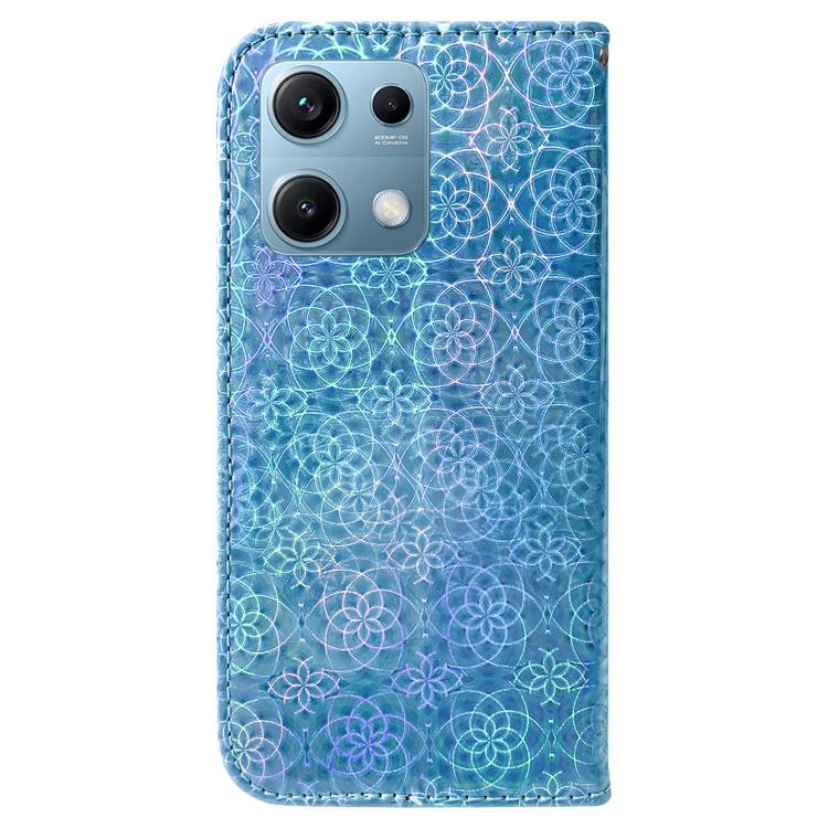 For Redmi Note 14S 4G Colorful Magnetic Buckle Leather Phone Case