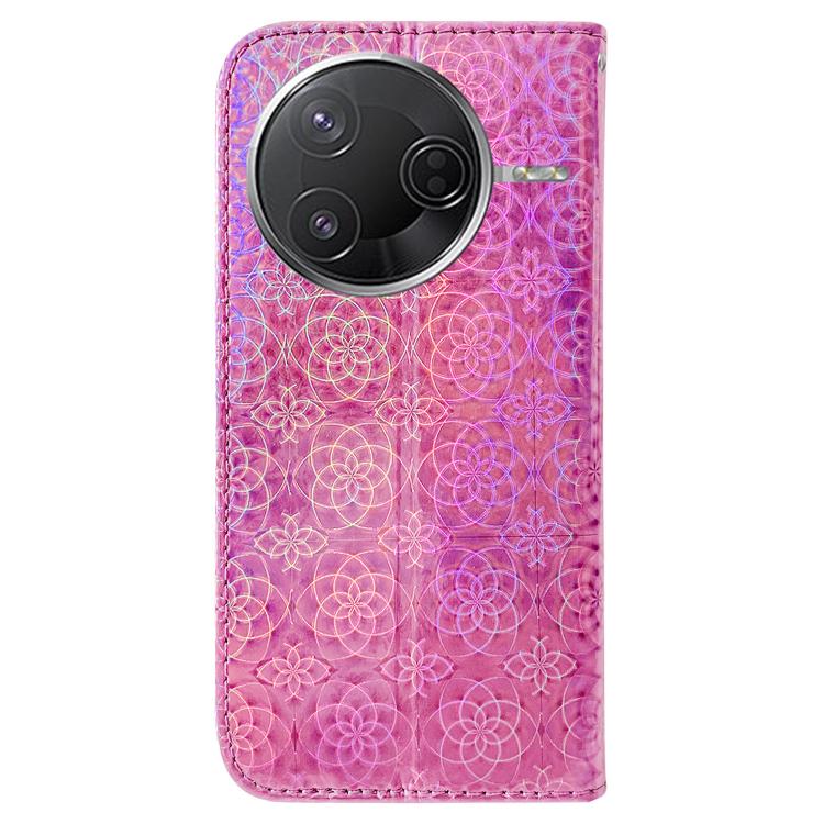For Redmi K80 / K80 Pro / Xiaomi Poco F7 Pro Colorful Magnetic Buckle Leather Phone Case