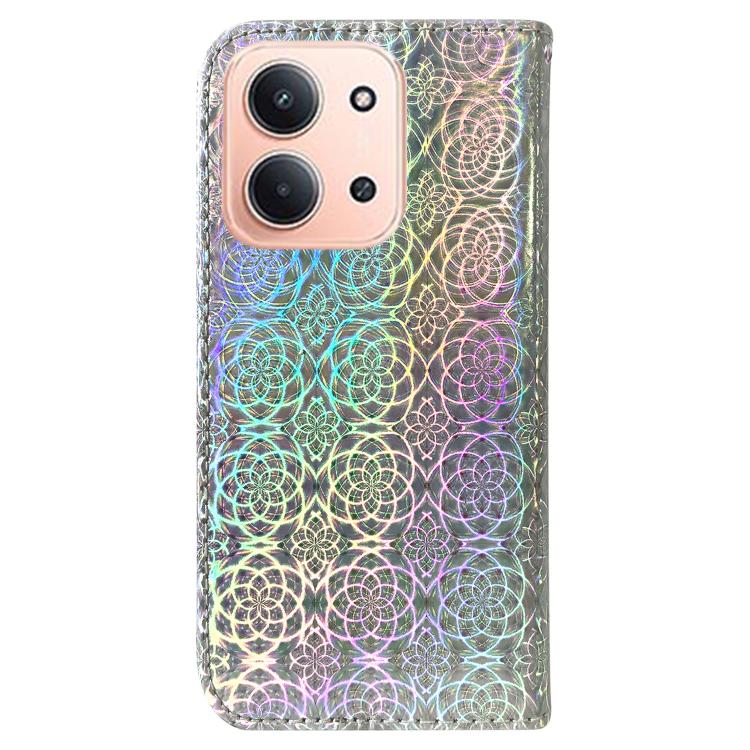 For Redmi 15C 5G / 4G EU 173mm / Poco C85 5G Colorful Magnetic Buckle Leather Phone Case