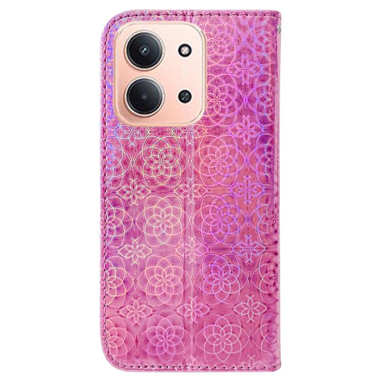 For Redmi 15C 5G / 4G EU 173mm / Poco C85 5G Colorful Magnetic Buckle Leather Phone Case