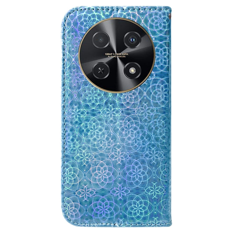 For Huawei nova 12i 4G Global Colorful Magnetic Buckle Leather Phone Case