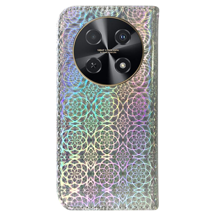 For Huawei nova 12i 4G Global Colorful Magnetic Buckle Leather Phone Case