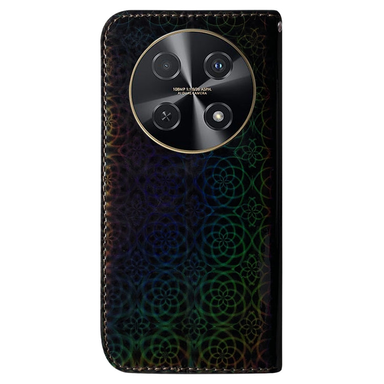For Huawei nova 12i 4G Global Colorful Magnetic Buckle Leather Phone Case