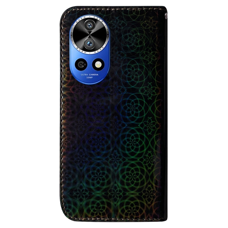 For Huawei nova 12 Pro Colorful Magnetic Buckle Leather Phone Case