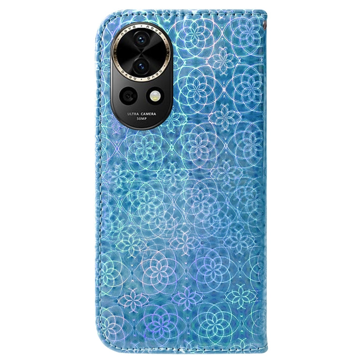For Huawei nova 12 Colorful Magnetic Buckle Leather Phone Case
