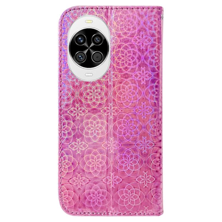 For Huawei nova 14 Colorful Magnetic Buckle Leather Phone Case