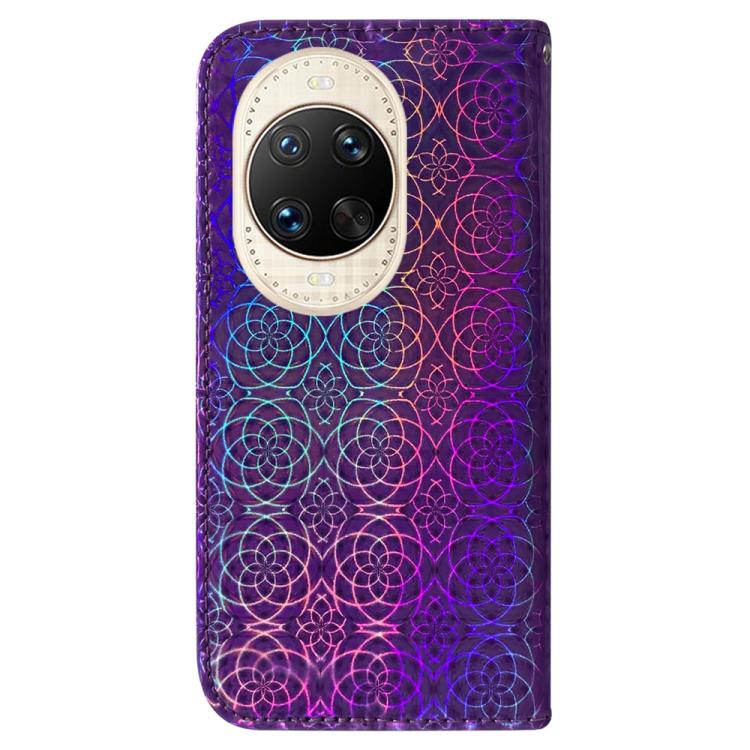 For Huawei nova 14 Ultra Colorful Magnetic Buckle Leather Phone Case