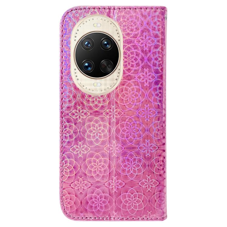 For Huawei nova 14 Ultra Colorful Magnetic Buckle Leather Phone Case