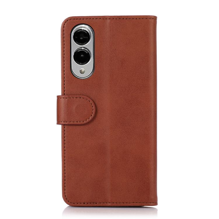 For Samsung Galaxy S25 Edge 5G Cow Texture Flip Leather Phone Case