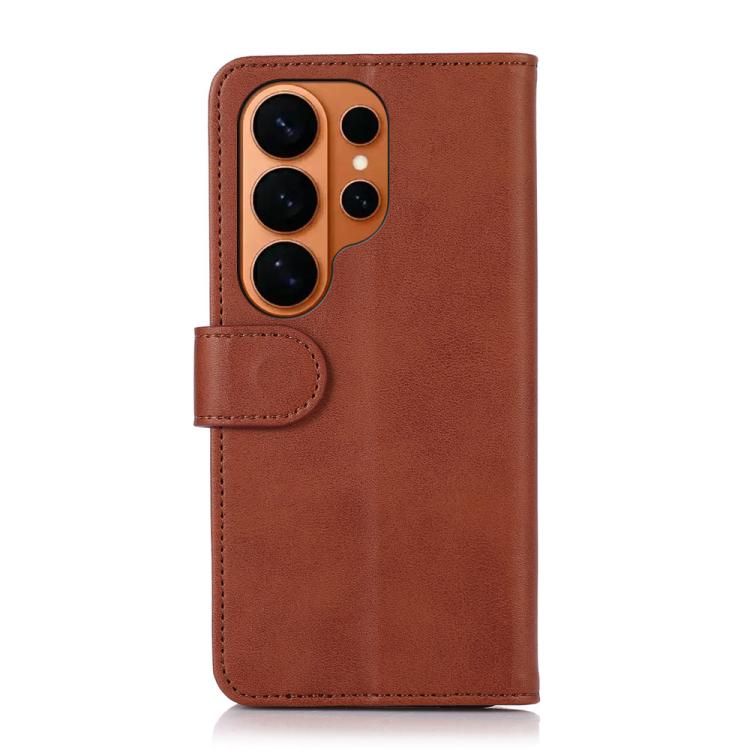 For Samsung Galaxy S26 Ultra 5G Cow Texture Flip Leather Phone Case