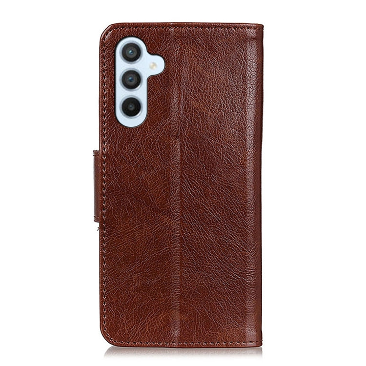 For Samsung Galaxy S24 FE 5G Nappa Texture Horizontal Flip Leather Phone Case