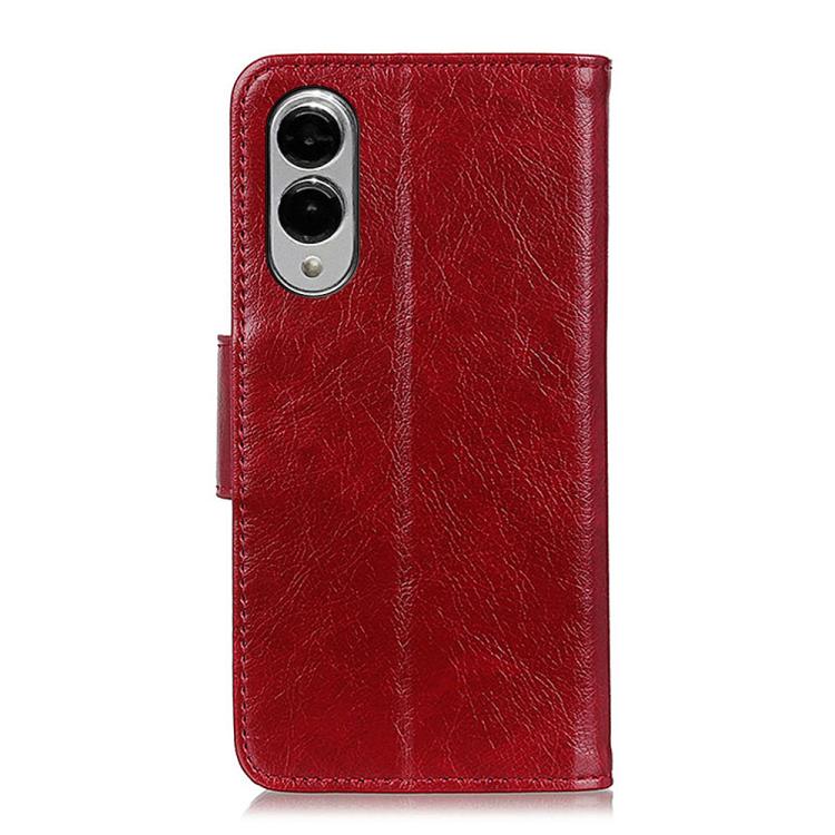 For Samsung Galaxy S25 Edge 5G Nappa Texture Horizontal Flip Leather Phone Case