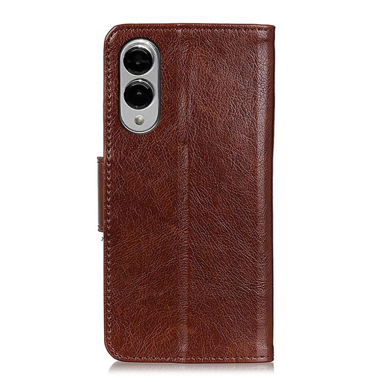 For Samsung Galaxy S25 Edge 5G Nappa Texture Horizontal Flip Leather Phone Case