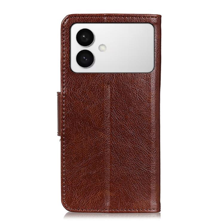 For Samsung Galaxy S26 Edge 5G Nappa Texture Horizontal Flip Leather Phone Case