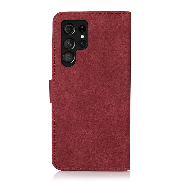 For Samsung Galaxy S25 Ultra 5G KHAZNEH Matte Texture Leather Phone Case
