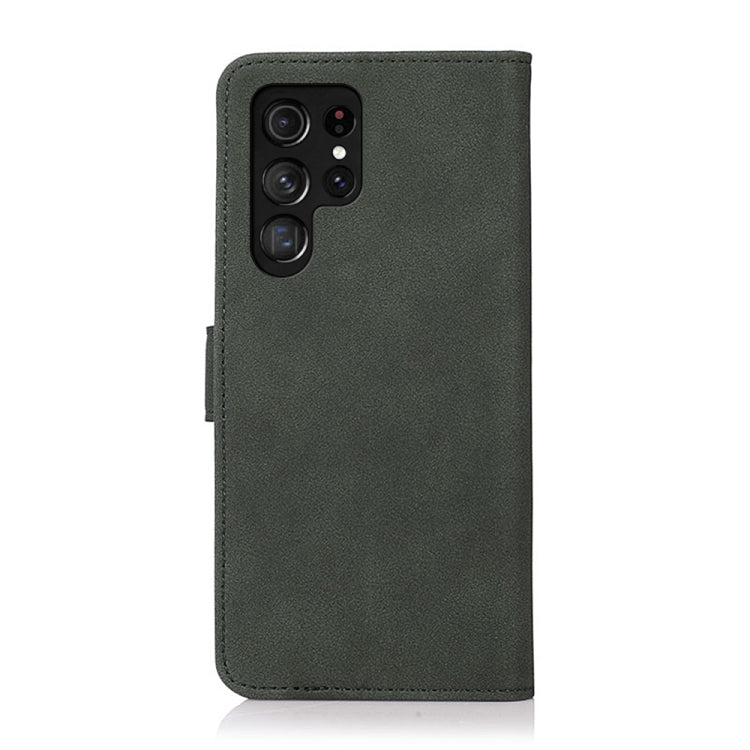 For Samsung Galaxy S25 Ultra 5G KHAZNEH Matte Texture Leather Phone Case
