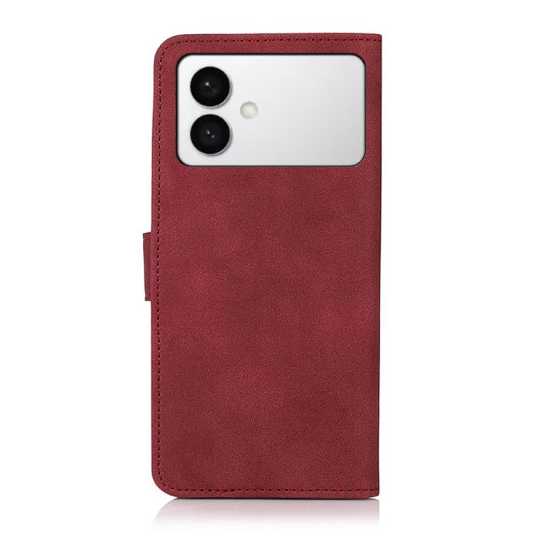 For Samsung Galaxy S26 Edge 5G KHAZNEH Matte Texture Leather Phone Case