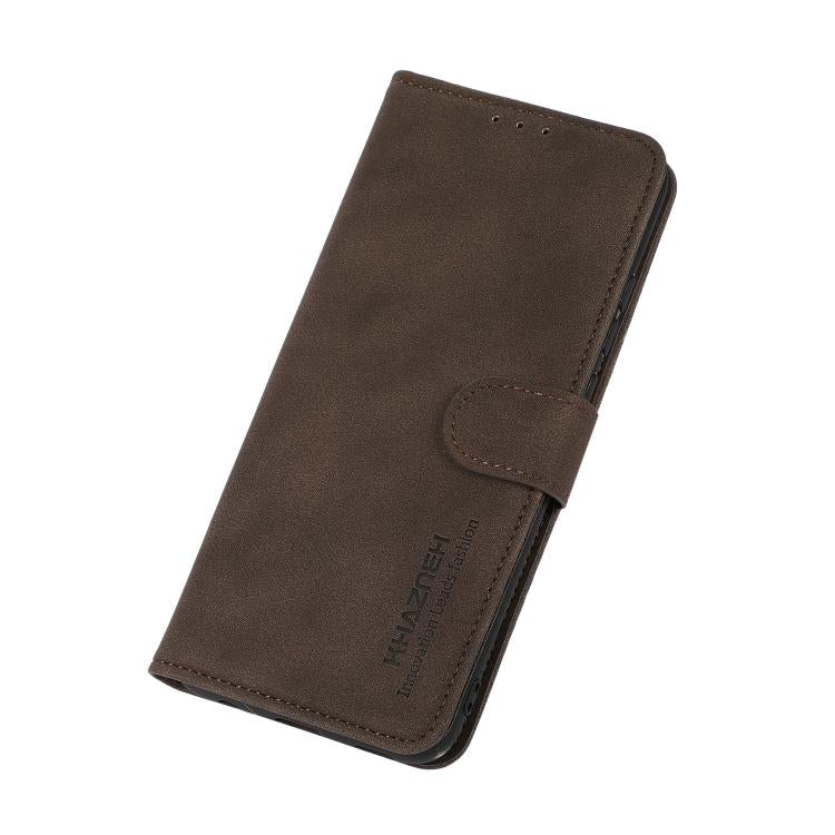 For Samsung Galaxy S26 Edge 5G KHAZNEH Matte Texture Leather Phone Case