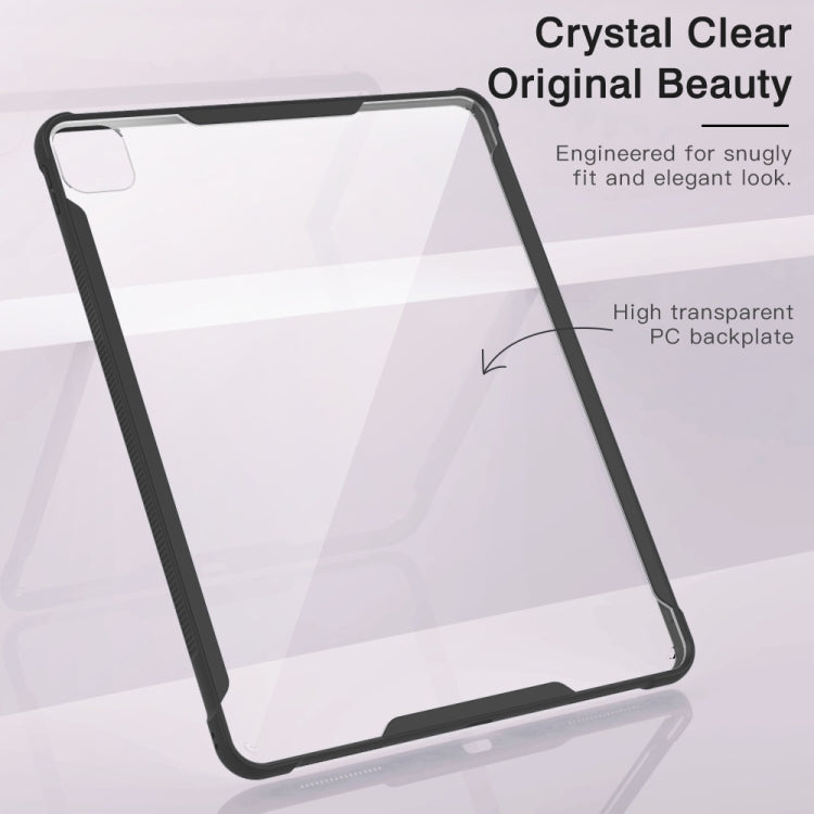 For iPad Pro 11 2022 PC+TPU Transparent Shockproof Tablet Case