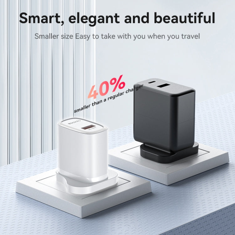 Yesido YC85 PD 18W USB Fast Charger, Specification:UK Plug - White