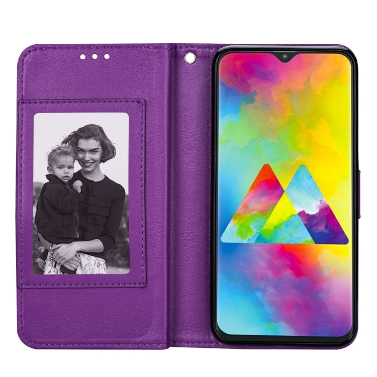 For Samsung Galaxy A10 Ultra-thin 9 Card Horizontal Flip Leather Case, with Card Slots & Holder & Lanyard