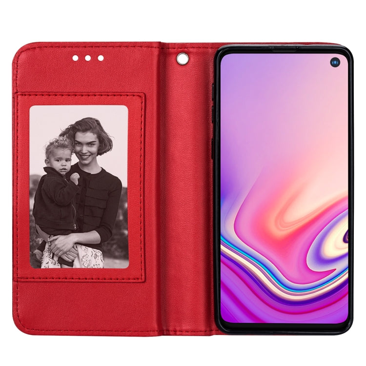 For Samsung Galaxy S10e Ultra-thin 9 Card Horizontal Flip Leather Case, with Card Slots & Holder & Lanyard