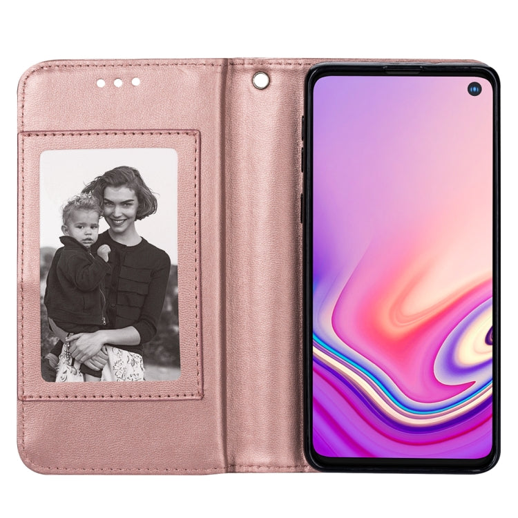 For Samsung Galaxy S10e Ultra-thin 9 Card Horizontal Flip Leather Case, with Card Slots & Holder & Lanyard