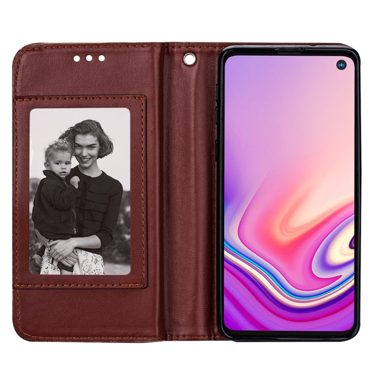 For Samsung Galaxy S10e Ultra-thin 9 Card Horizontal Flip Leather Case, with Card Slots & Holder & Lanyard