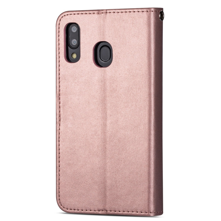 For Samsung Galaxy A20E Ultra-thin 9 Card Horizontal Flip Leather Case, with Card Slots & Holder & Lanyard