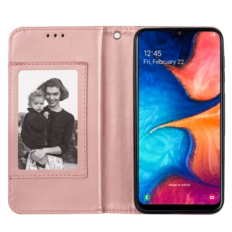 For Samsung Galaxy A20E Ultra-thin 9 Card Horizontal Flip Leather Case, with Card Slots & Holder & Lanyard
