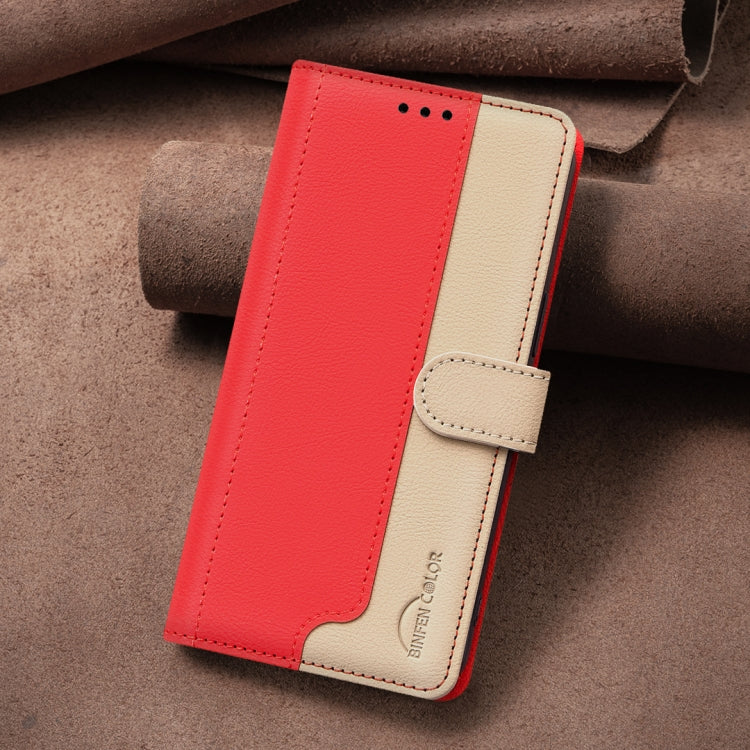 For Nokia C22 Color Matching RFID Anti-theft Leather Phone Case