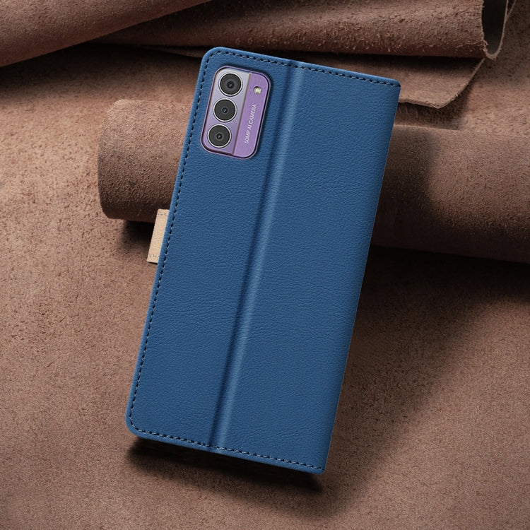 For Nokia G42 Color Matching RFID Anti-theft Leather Phone Case