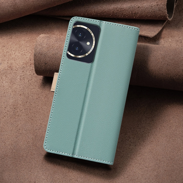 For Honor 100 Color Matching RFID Anti-theft Leather Phone Case