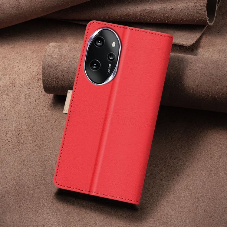 For Honor 100 Pro Color Matching RFID Anti-theft Leather Phone Case