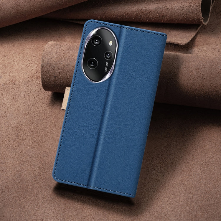 For Honor 100 Pro Color Matching RFID Anti-theft Leather Phone Case