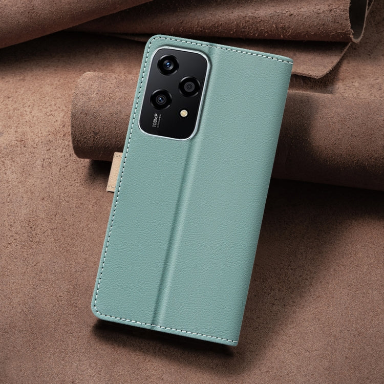 For Honor 200 Lite Global Color Matching RFID Anti-theft Leather Phone Case