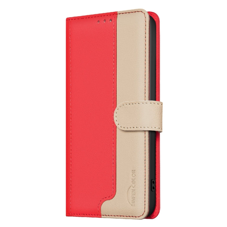 For Honor X5b Color Matching RFID Anti-theft Leather Phone Case