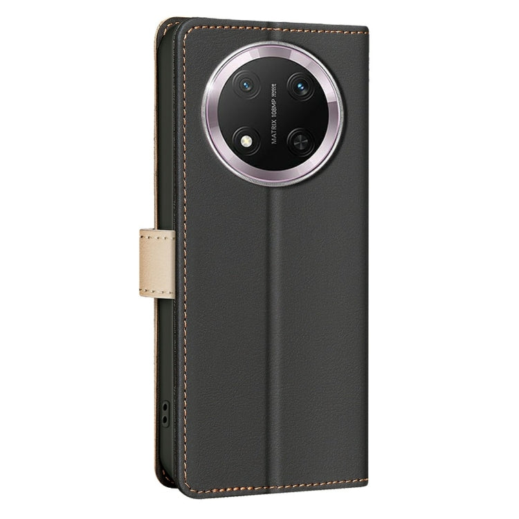 For Honor X9c 5G Global Color Matching RFID Anti-theft Leather Phone Case