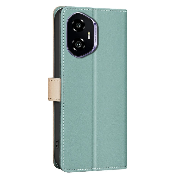 For Honor 300 Color Matching RFID Anti-theft Leather Phone Case
