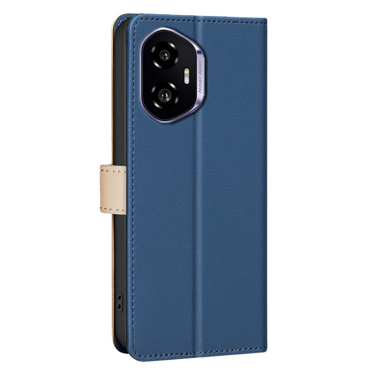 For Honor 300 Color Matching RFID Anti-theft Leather Phone Case