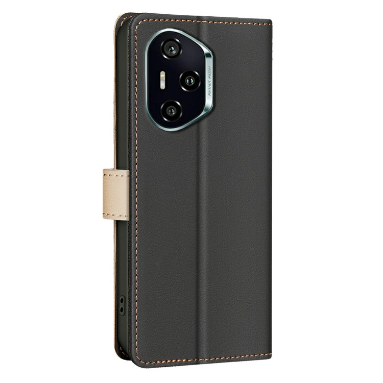For Honor 300 Pro / 300 Ultra Color Matching RFID Anti-theft Leather Phone Case