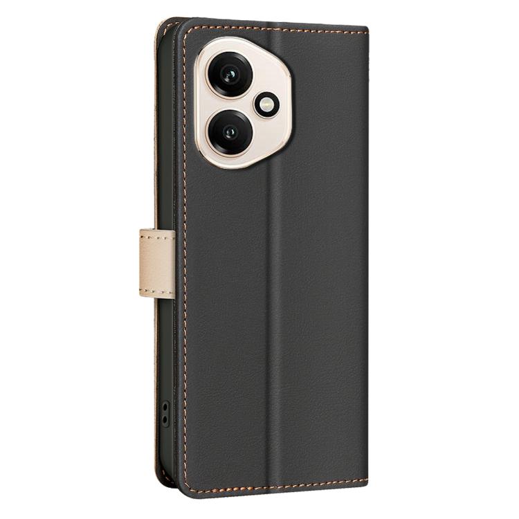 For Honor 400 Global 156.5mm Color Matching RFID Anti-theft Leather Phone Case