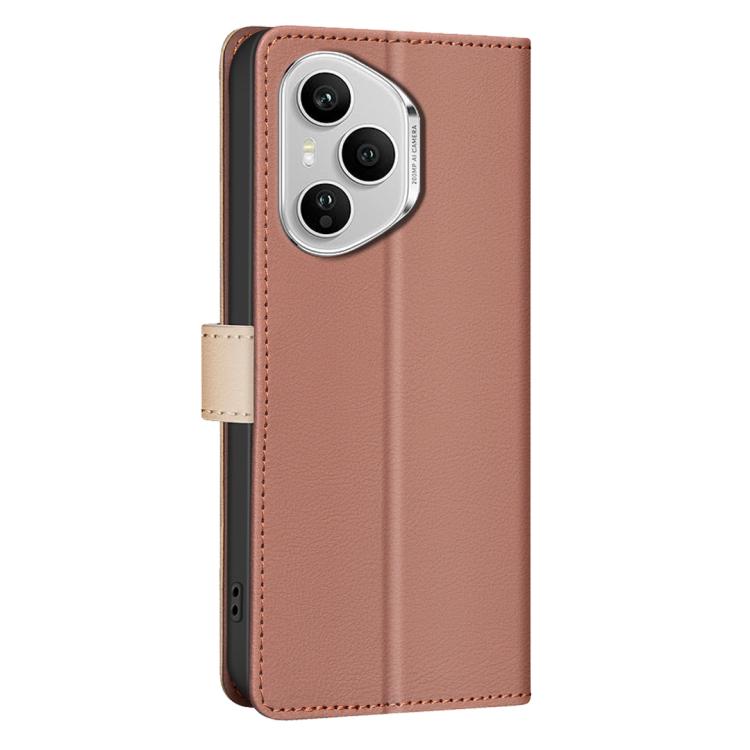For Honor 400 Pro Global 160.8mm Color Matching RFID Anti-theft Leather Phone Case