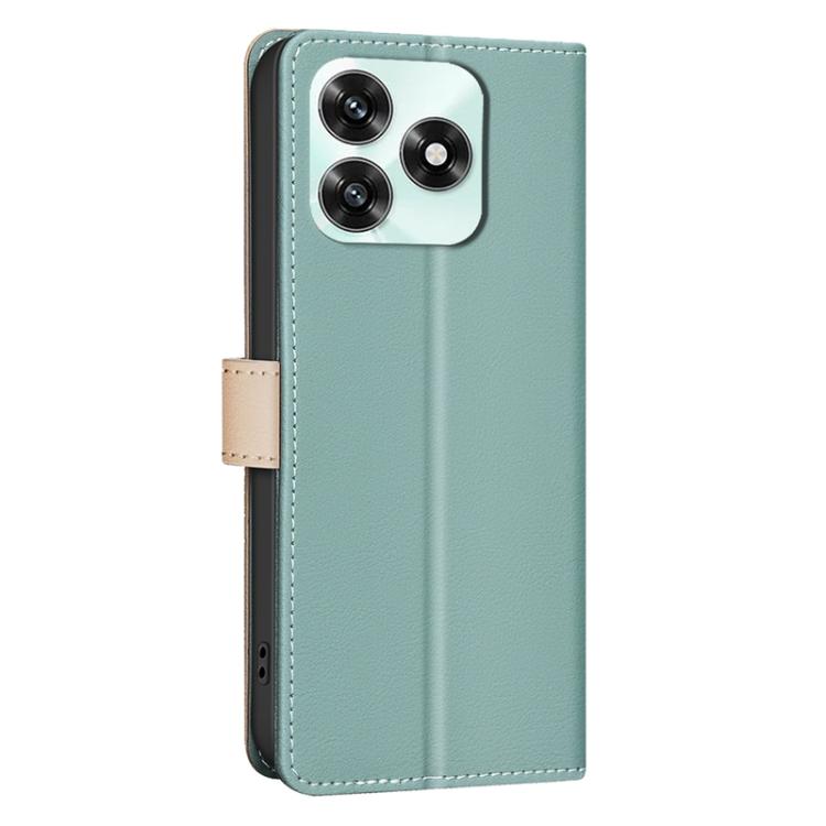 For Honor X5c 4G / X5c Plus Color Matching RFID Anti-theft Leather Phone Case