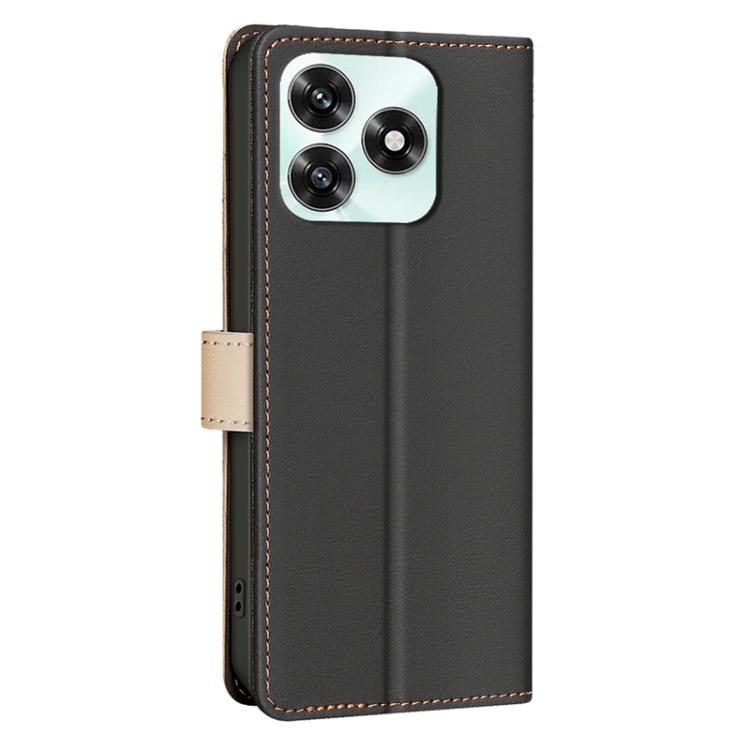 For Honor X5c 4G / X5c Plus Color Matching RFID Anti-theft Leather Phone Case
