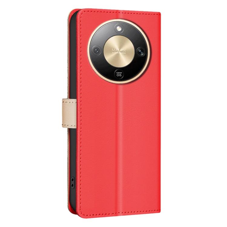 For Honor X9d 5G / X70 5G Color Matching RFID Anti-theft Leather Phone Case