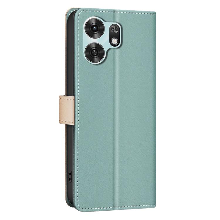 For Honor X6d 5G Color Matching RFID Anti-theft Leather Phone Case