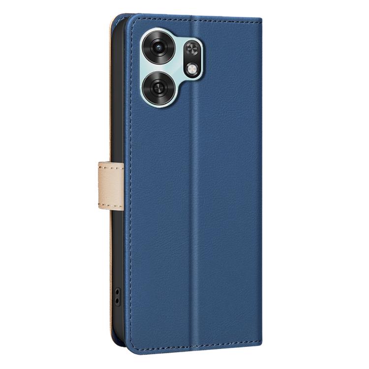 For Honor X6d 5G Color Matching RFID Anti-theft Leather Phone Case