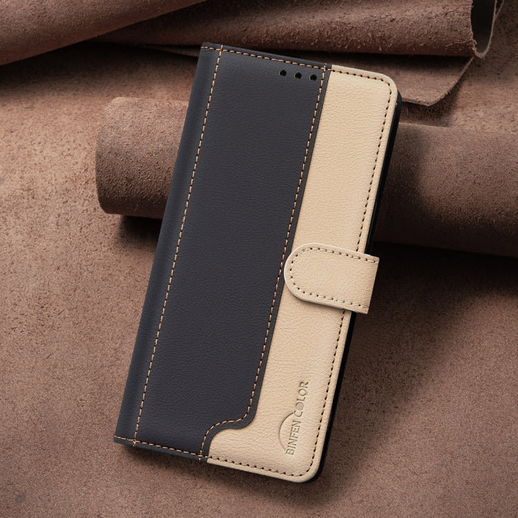 For iPhone 14 / 13 Color Matching RFID Anti-theft Leather Phone Case
