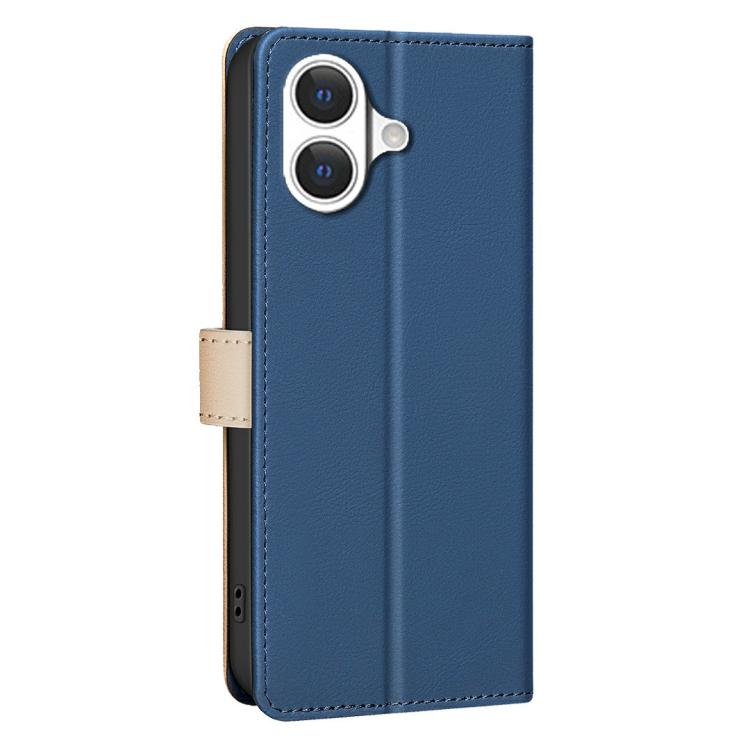 For iPhone 17 Color Matching RFID Anti-theft Leather Phone Case